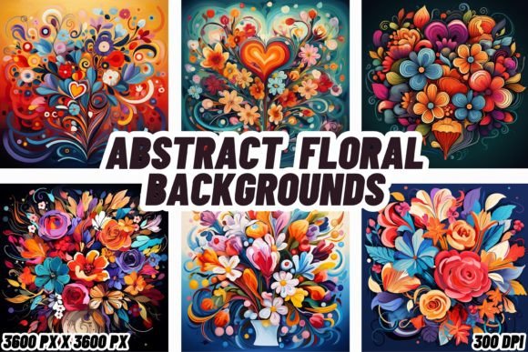 Abstract Floral Backgrounds: A Designer's Guide to Botanical Artistry