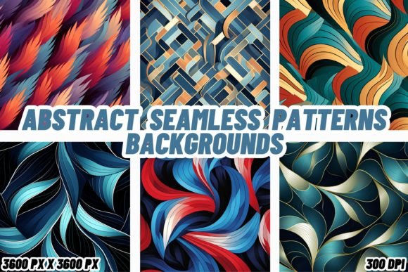 Abstract Seamless Patterns Backgrounds: Elevate Your Digital Canvas