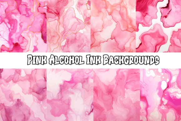 Pink Alcohol Ink Backgrounds: A Guide for Modern Creators
