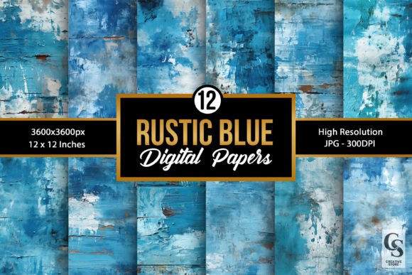 Rustic Blue Grunge Texture Backgrounds: A Designer's Guide