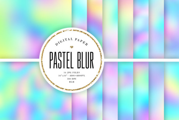 Soft Focus Creativity with Pastel Blur Abstract Backgrounds
